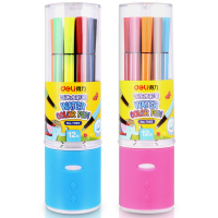 得力 DELI 7065 水彩笔 12色/筒 颜色随机