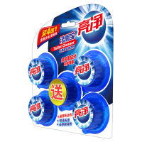 亮净洁厕宝马桶自动清洁剂(买四送一)(50g*5粒)/卡