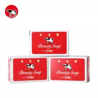日本cow牛乳石碱美肤香皂100g*3