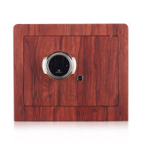 洛克菲勒 LUO KE FEI LE 家用密码保险柜 酸枝木 300×390×340MM