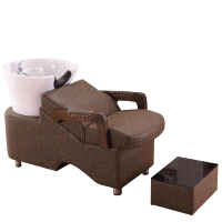 洛克菲勒 LUO KE FEI LE 洗发床 棕色