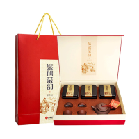 艺福堂铁观音紫砂茶韵礼盒168g/盒