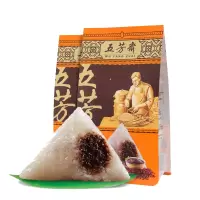 五芳斋粽子 嘉兴特产粽子真空包装润香豆沙粽共140g*4只大粽子