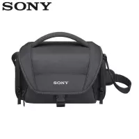 索尼(SONY) 原装LCS-U21便携微单相机包 摄像机包 摄影包 A7M3 A7R3 A6300 黑色
