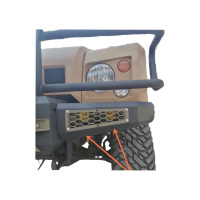 北汽勇士单排双排改装竞技杠BJ2022勇士改装前杠保险杠