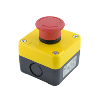 施耐德电气 XB2 按钮指示装置附件 XALJ01C 急停按钮盒