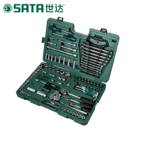 世达(SATA)120+2件6.3x10x12.5MM汽车维修工具组套 09014A <1套>货期3-5天