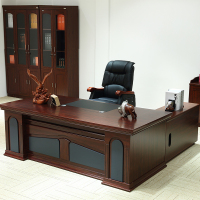 经理桌 主管桌 老板办公桌 2.2米+侧柜+椅子