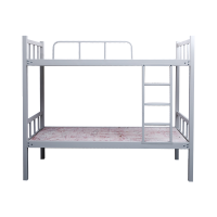 上下床铺 钢制床铺 铁艺上下铺员工宿舍高低床钢制双层床