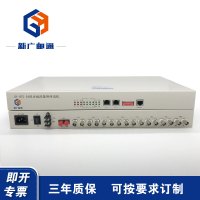 新广邮通,PDH光端机,GY-OTS-240 8路E1,可选配2路物理隔离以太网,单双纤可选,传输距离可达120公里