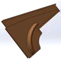 抛头后左衬板 Q063RKA