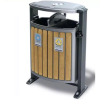 欧港 长方体固定垃圾箱