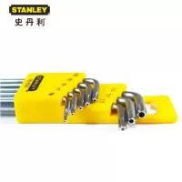 史丹利(Stanley)92-624-23 8件套长L形中孔花形扳手TT6-TT25(单位:套)