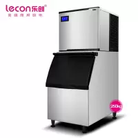 乐创 LC-Q550 234冰格/250kg分体水冷大型商用制冰机 银黑色(单位:台)