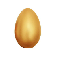 金蛋抽奖道具 砸金蛋 金鸡蛋 活动金蛋开业活动 20cm 45个/箱