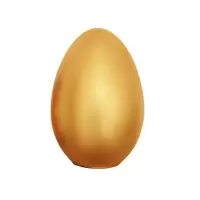 金蛋抽奖道具 砸金蛋 金鸡蛋 活动金蛋开业活动 20cm 45个/箱