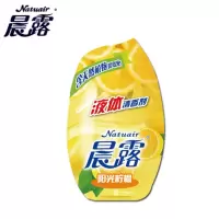 晨露 液体清香剂 柠檬香型 400ml 12瓶/箱 (1箱)