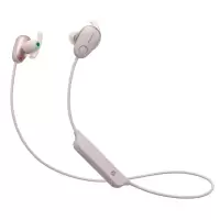 索尼(SONY) WI-SP600N 无线蓝牙耳机 索尼耳机 重低音 降噪防水 时尚运动跑步耳机 粉色