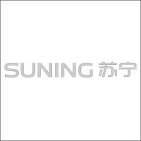 SUNING苏宁 不锈钢面 背发光字 百和仕