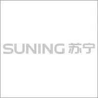 SUNING苏宁 不锈钢面 背发光字 百和仕