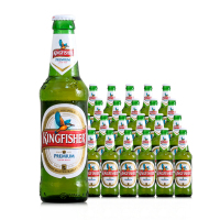 印度进口翠鸟啤酒清爽型拉格Kingfisher330ml 24瓶啤酒整箱