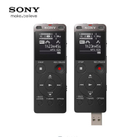 Sony/索尼录音笔ICD-UX560F黑色专业高清降噪远距离双S级麦克商务学习会议录音棒USB直插学生上课便携数码播放