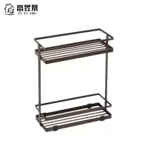 富昱景 304不锈钢厨房置物架多功能收纳调料架刀具刀架砧板筷子筒