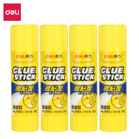 得力(deli)6372固体胶高粘度胶棒36g 4支装