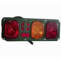 析和(XIHE) 依维柯NJ2046后尾灯总成货车运输车越野车后尾灯组合信号灯配件 分左右 安维配件 红色