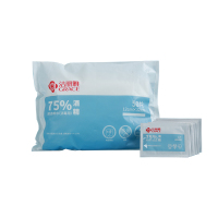 洁丽雅(grace) 75%酒精清洁棉片12*12cm*50片/包 SZJ013(10包起购)