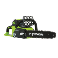 企购优品格力博greenworks 40v无刷链锯 电锯伐木锯 家用充电便捷式电链锯机器 二电一充