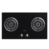 美的（Midea）JZY-Q60嵌入式双灶 +美的CXW-220-B80A直吸式抽油烟机 套装