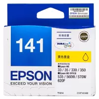 [苏宁自营]爱普生(Epson) T1414 墨盒(盒)黄色
