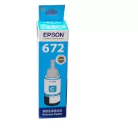 [苏宁自营]爱普生(Epson) T6722 墨仓打印机墨水 70ML/瓶(瓶)青色