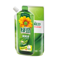 绿劲新一代安全洁净餐具净/洗洁精.天然柠檬草袋装1.3kg 威露士出品