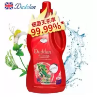 大地蓝 金银花超浓缩草本净白洗衣液持久留香1.78L/瓶 进口香氛 杀菌消毒皂液 中性无磷内衣物清洗剂 （2个装）