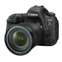 佳能EOS 6D2单反相机套餐(17-40MM F/4LUSM 镜头+三脚架+包+UV镜+读卡器+64GSD卡170M)