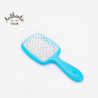 意大利Janeke1830进口头部护理梳蜂窝气垫梳速干湖蓝色美发工具93SP226TSE