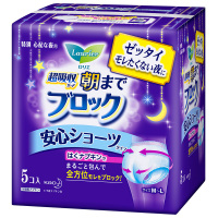 卫生巾乐而雅安睡裤5片/包