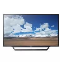 索尼 KDL-32W600D 32英寸 高清液晶平板电视(黑色)