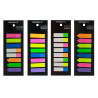 三木 SUNWOOD 96647 荧光指示标签/便签纸 4袋 随机