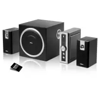 漫步者 EDIFIER C2 2.1声道+功放 多媒体音箱 黑色