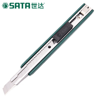 世达(SATA)锌合金美工刀 壁纸刀裁纸刀贴膜刀纸刀片 9mm 93424A(5把起订 拍少不发 不零售)