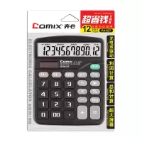 齐心(COMIX) KA-837 超省钱卡装计算器 单个装 单个价格