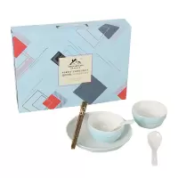 尚之木(SHANGZHIMU) 碗筷套装北欧印象系列7件套40*29*7cm SZM-13
