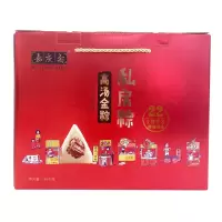 嘉庆斋私房粽礼盒1460g(2盒起订)10粽+4鸭蛋