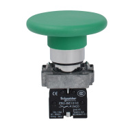 施耐德 绿色 XB4-BA31 按钮