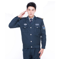 谋福630谋福 630 新式保安服春秋套装物业安保执勤制服西服工作制服(尺寸185墨绿色夹克款+送全套配件 )