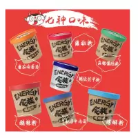 食族人酸辣粉双口味12桶组合 (番茄鸡蛋面*6 私房牛肉面*6)