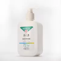 润之清免洗消毒凝胶500ml75度酒精杀菌抗菌免洗消毒凝胶